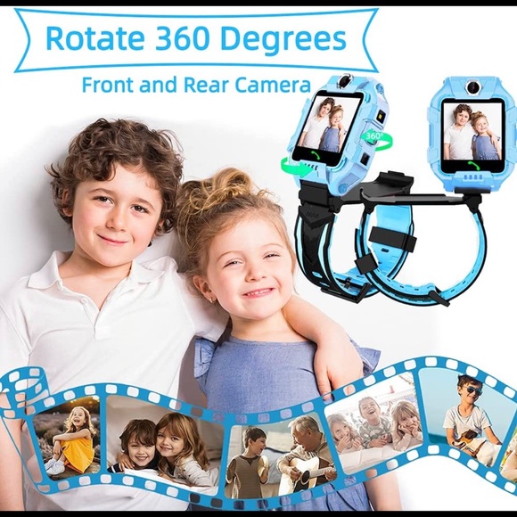 Smart Watch for Kids,Touch Screen Game Watch with 360° rotated Body Design, Wate - Picture 2 of 8